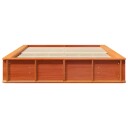  Sengestamme Voksbrun 135 x 190 cm Massiv furu og massiv furu