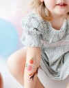 16 stk Små Midlertidige Tatoveringer av Hester Hester og Blomster