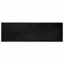  Kunstpels Kanin Teppe Olite Svart 80 x 250 cm Polyester