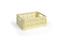 Hay Colour Crate Medium Oppbevaring Light Yellow