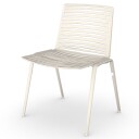 Fast Zebra spisestol Creamy White