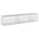 vidaXL Gabion med 3,5 mm tråd og 5x10 cm mesh 250x50x50 cm