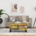  Salongbord 80x50x40 cm gjenvunnet heltre og konstruert tre 8720845578572