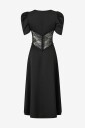 Love Lolina   Maxikjole Francis Lace Midi Dress   Svart