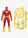 DC Comics The Flash 16 cm Actionfigur med 22 Artikulasjonspunkter Rød