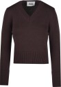 Alpha Studio, Dame, Strikkevarer, Brun, XL,