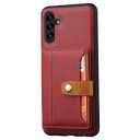 Samsung Galaxy A04s/A13 5G Retro Style Deksel med Lommebok Rød