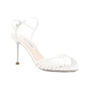 Aquazzura Dame Sko Hvit 39 1/2 EU,