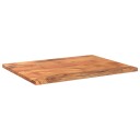 vidaXL Bordplate 90x60x2,5 cm rektangulær heltre akasie