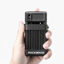 Rockbros Sykkellås Rockbros Lkxr2010 Sammenleggbart Med Nøkkel - Svart