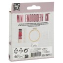 Craft ID Mini embroidery kit Bird CR1713