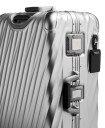 Tumi 19 Degree Aluminium Short Trip Checked Luggage 66 cm Silver