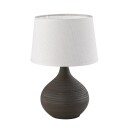 Trio Lighting Martin bordlampe brun