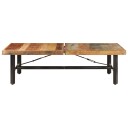 vidaXL Salongbord 142x90x42 cm gjennvunnet heltre