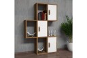 Vegghylle Amtorp 75 cm   Brun|Hvit