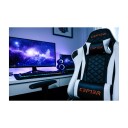 Cepter Rogue black & white gaming chair