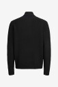 Jack & Jones   Genser Jjsoho Ollie Knit High Neck Zip Car   Svart