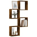  Vegghyller kubeformet 4 stk røkt eik 30x15x30 cm 8720286978825