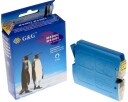G&G Brother LC 1000C/LC 970C cyan blekkpatron 400 sider