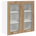  Hengende skap Riga Artisan Eik 80 x 31 x 80 cm Konstruert tre