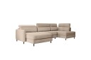 Berrto Sofa med Divan og Sjeselong 5 seters   Beige