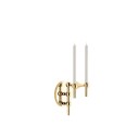 STOFF Nagel Vegghengt Lysestake i Messing 14,5 x 11 cm