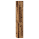  Slim lagringsskap Gammelt tre 30x42.5x225 cm Bearbeidet tre