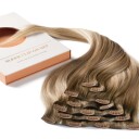Rapunzel of Sweden Invisible Clip-ins Straight / Medium Volume / 7 pie