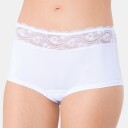 Triumph Truser Lovely Micro Short Hvit X-Small Dame