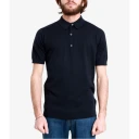 John Smedley Adrian Slim Fit Sea Island Polo Navy