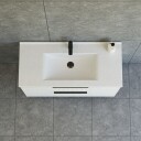 Dansani Mido+ Classic møbelpakke 101x45,5 cm stripete matt hvit
