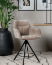Trend Collection Johnson Rotating Barstol Crown Sand