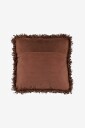 Skinnwille   Pute Wooly   Brun
