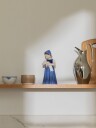 Royal Copenhagen Mary figur i blå kjole 19 cm