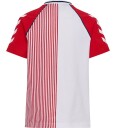 Hummel T skjorte   hmlJR REG DBU Stripete   Tango Red   Hummel   11 12 år (146 152)   T skjorte   Rød