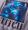 Name It Collegegenser - NkfOlbena - Stitch - Lavender Grå - Name It - 6 år (116) - Collegegenser - Lilla