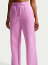 Nike Sportswear Phoenix Hige Waisted Wide Pants Rosa XS