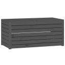 vidaXL Hagekasse grå 101x50,5x46,5 cm heltre furu