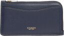 Coach New York Zip Card Case   Navy   ONE SIZE