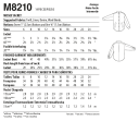 McCall's 8210 - Jakke F5 (16-18-20-22-24)