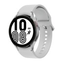 SAMSUNG GALAXY WATCH4 44 MM BT SØLV/SØLV