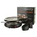 Camry Electronic Smørbrødsmaskin Grill Cr 6606 Raclette 1200 W Sort