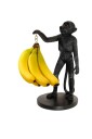 Winkee Fruktholder Monkey Banana holder Svart