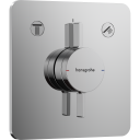 Hansgrohe DuoTurn Q dusjbatteri, krom