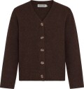 Hound Cardigan   Strikk   Dark Brown   Hound   14 år (164)   Cardigan   Brun