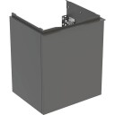 Geberit Acanto servantskap 44,6x37,9 cm matt grå