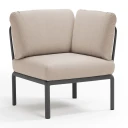 Nardi Komodo horndel Anthracite   Canvas Sunbrella