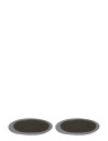 Valerie Objects Plate Maarten Baas L Set Of 2 - Black - Ø 33.6 CM