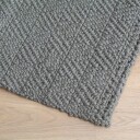 Deco Nord Norse Gåsöga Teppe 80x200 cm Grå