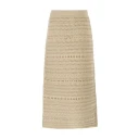 Fabiana Filippi Dame Skjørt Beige S,
